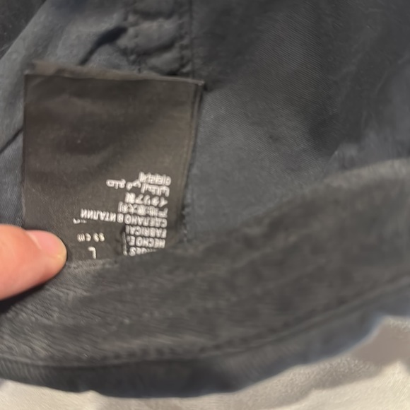 Balenciaga Cap Two-Tone Logo Baseball Cap Hat Blue/Black Size L - Picture 3 of 7